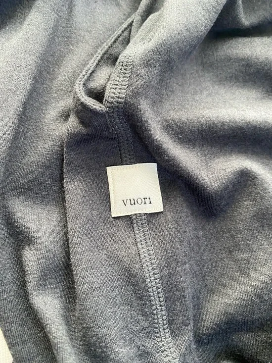 VUORI Performance Jogger Size XL Charcoal Heather Drawstring High Rise - Picture 3 of 5